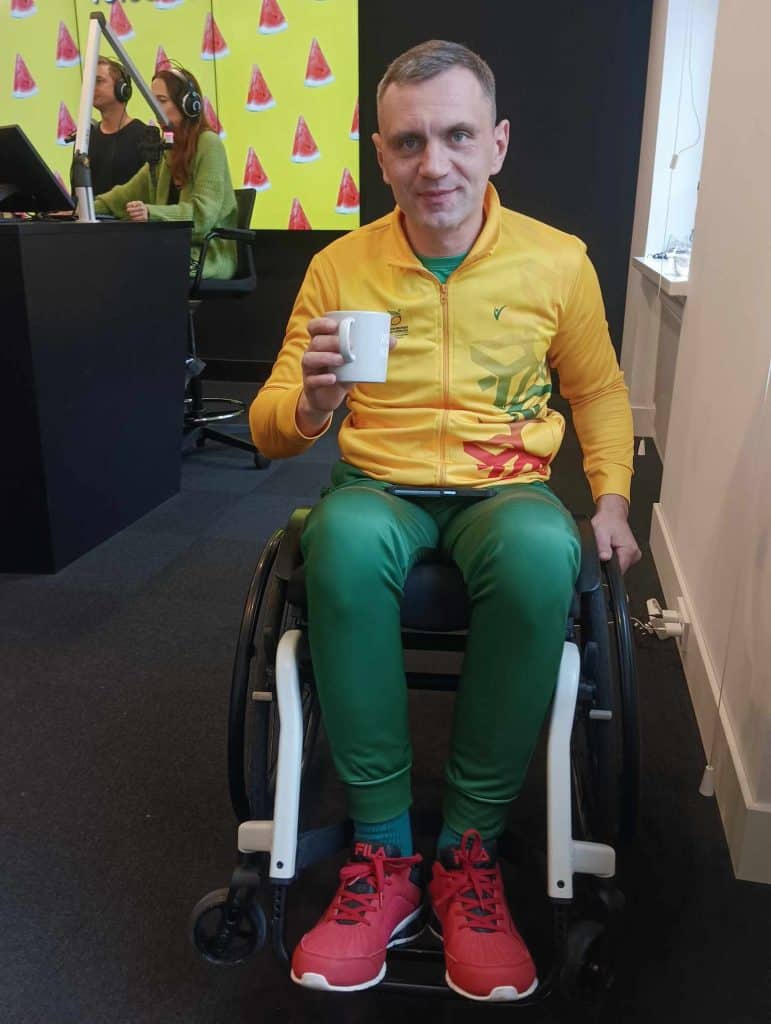 Ilgiausiai balansavo galiniais vežimėlio ratais. Lietuvos rekordas