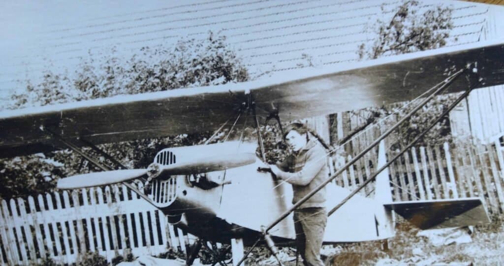 Vincas Lapenas, jauniausias aviakonstruktorius