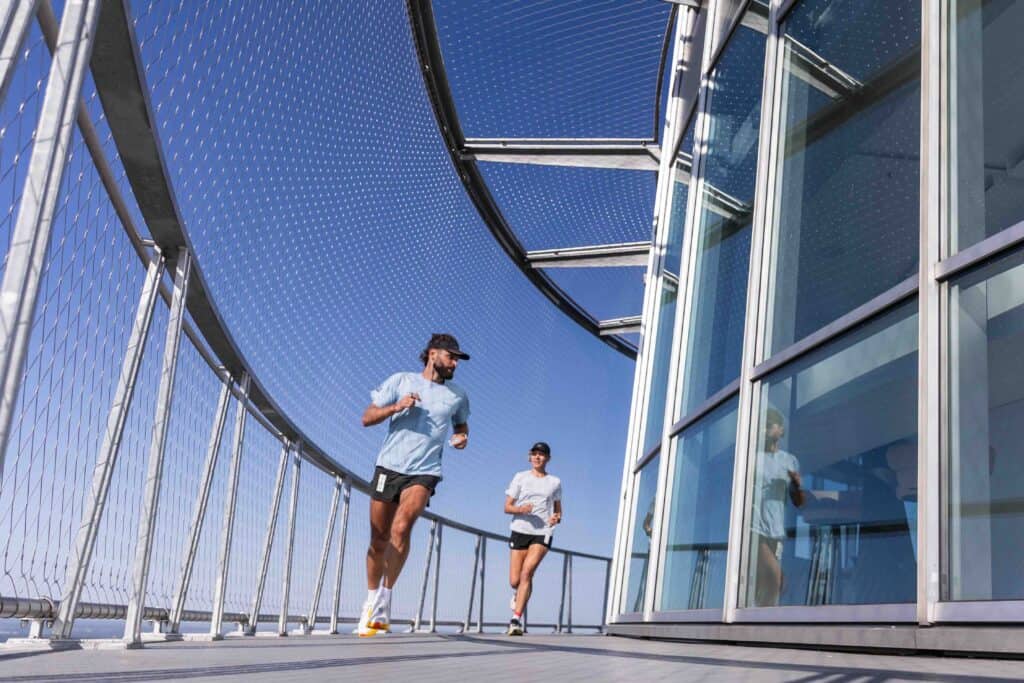 Maratonas ir pusmaratonis TV bokšte