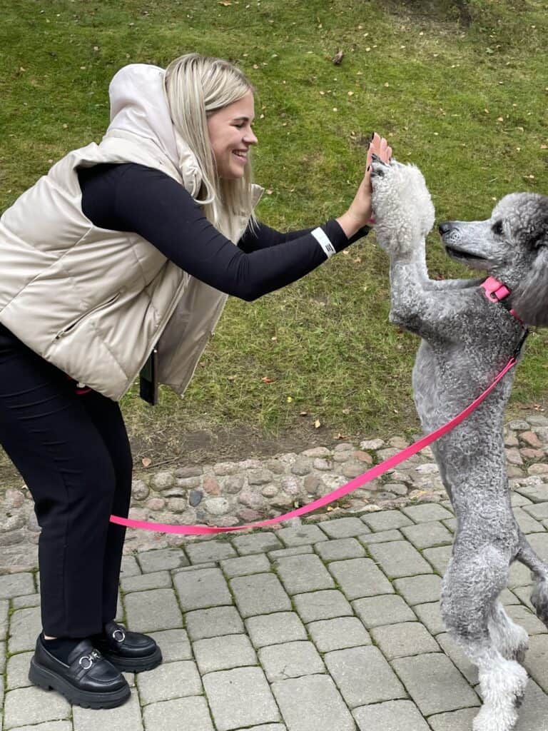 Masiškiausias pasisveikinimas su augintiniu
