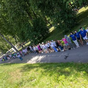 Masiškiausias apsikabinimas, Lietuvos rekordas