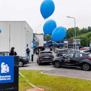 Lietuvos rekordas: daugiausia nuplauta automobilių