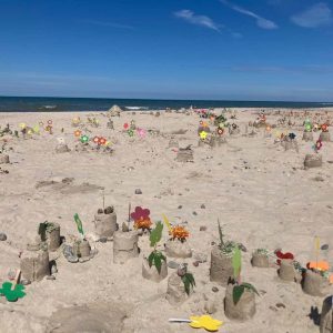 Daugiausia smėlio tortų